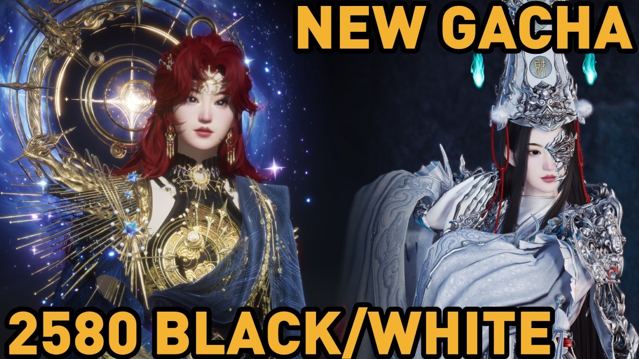 New Starlight Gacha and Blac/White Underworld Messengers Skins! - End of Oct CN Server WWM