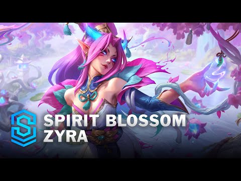 Spirit Blossom Zyra Skin Spotlight - League of Legends