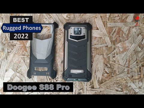 Doogee S88 Pro Best Rugged Phones For 2022 Incredible battery life