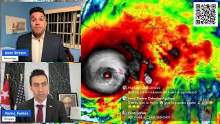 En vivo: Actualización 8:00 pm sobre el Huracán Melissa, rumbo a Cuba categoría 4