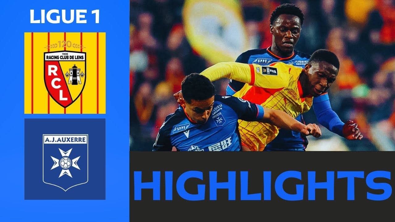 Lens vs Auxerre Goals and Highlights Season 2025/2026