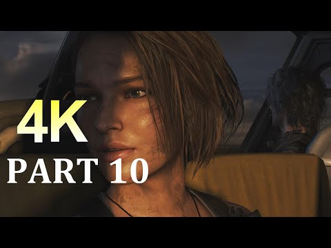 RESIDENT EVIL 3 REMAKE Gameplay 4K Part 10 ENDING - (RE3 NEMESIS)