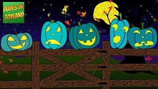 5 Little Pumpkins Sitting on a Gate song - Teal Pumpkin Project version for Food Allergy Awareness