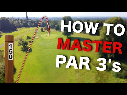 Part of a video titled 3 tips you NEED to know to play Par 3's BETTER! - YouTube