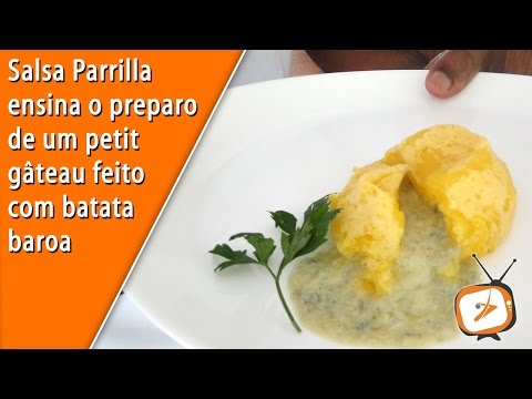 Caderno Só Sabor - Petit gâteau de batata-baroa