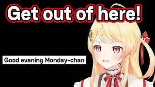 Kanade when people still call her Monday-chan