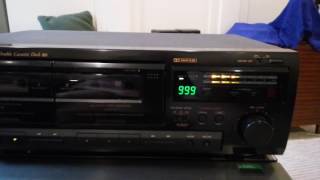 Video thumbnail for Teac W-600R Stereo Double cassette Deck by British things