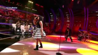 Tu cara me suena - Edurne imita a Amaral