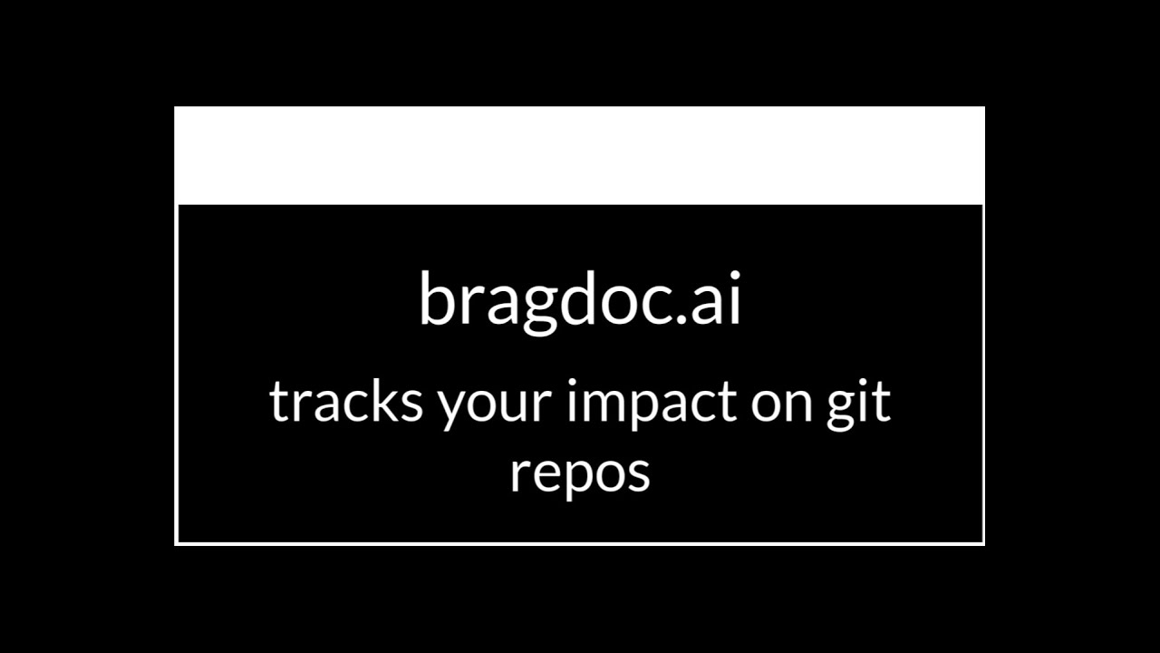 BragDoc demo video