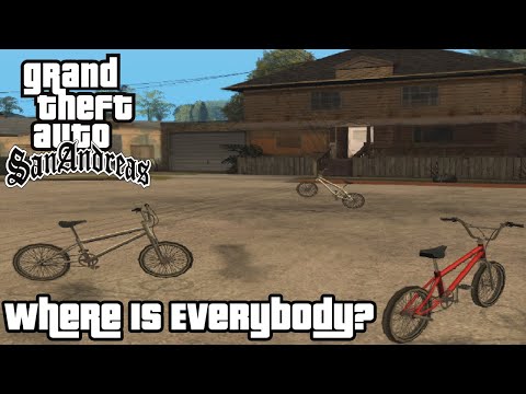 GTA San Andreas EVERYONE IS INVISIBLE Speedrun