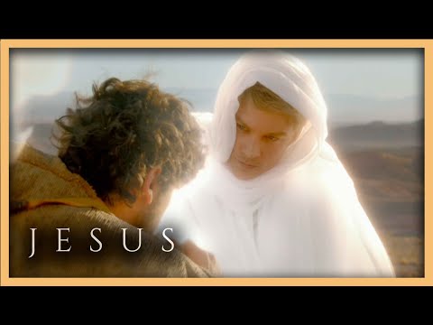 Anjo Gabriel vai ao encontro de Jesus no deserto | NOVELA JESUS