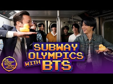 地鐵奧運與BTS (Subway Olympics with BTS)