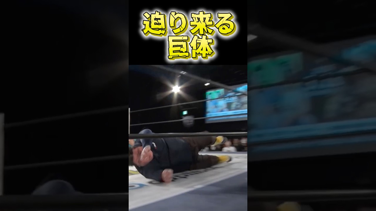 【恐怖】鰻デスロール！と叫びながら136kgの巨体が迫り来る！