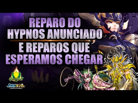 REPARO DO HYPNOS anunciado, QUAIS outros REPAROS ESPERAMOS e como ACHAMOS que devem CHEGAR