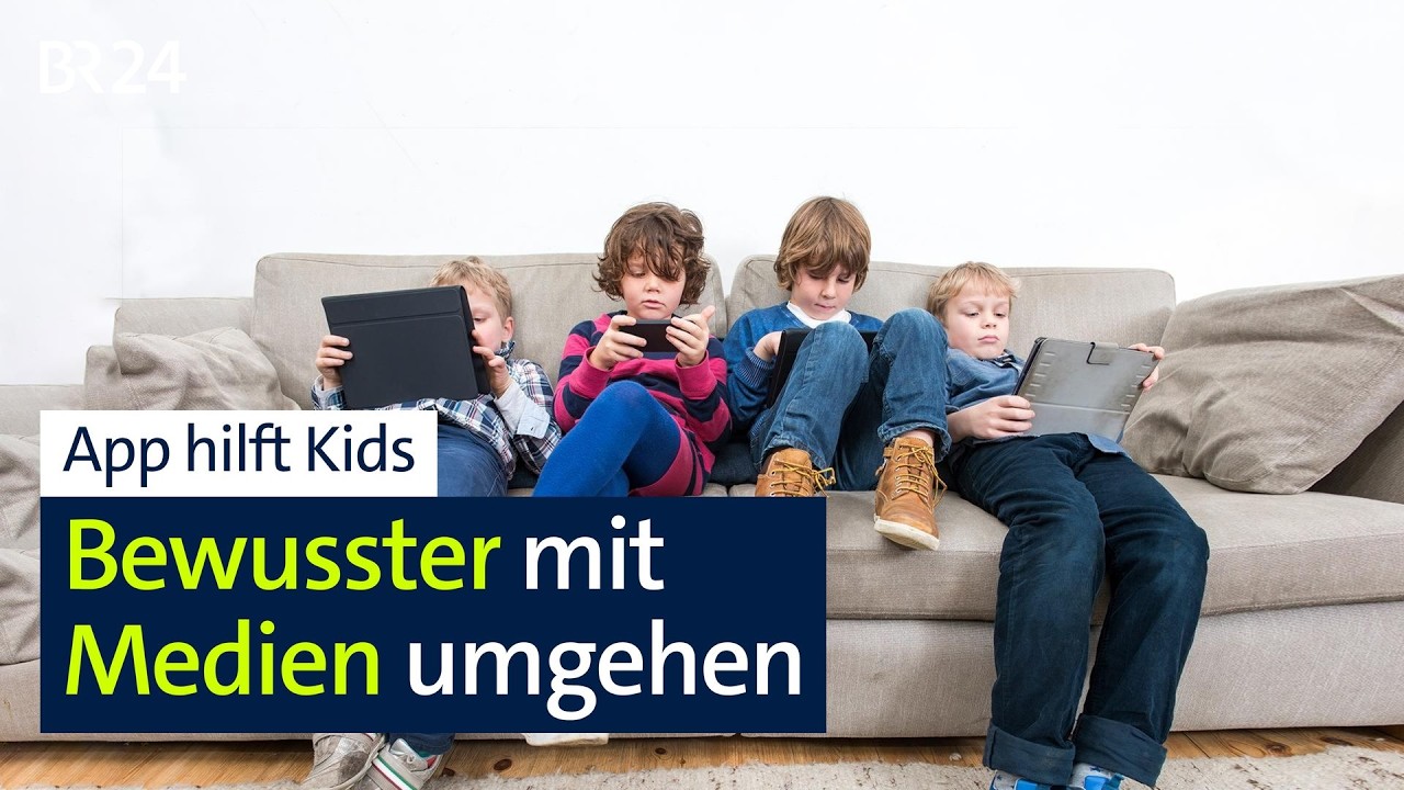 App hilft Kids: Bewusster mit Medien umgehen | BR24