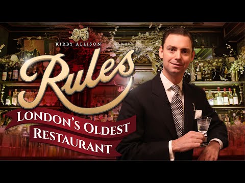 London's Oldest Restaurant | Private Tour of Rule’s | London | Kirby Allison