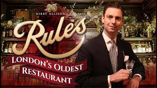 A Private Tour Of London's Oldest Restaurant | Rules