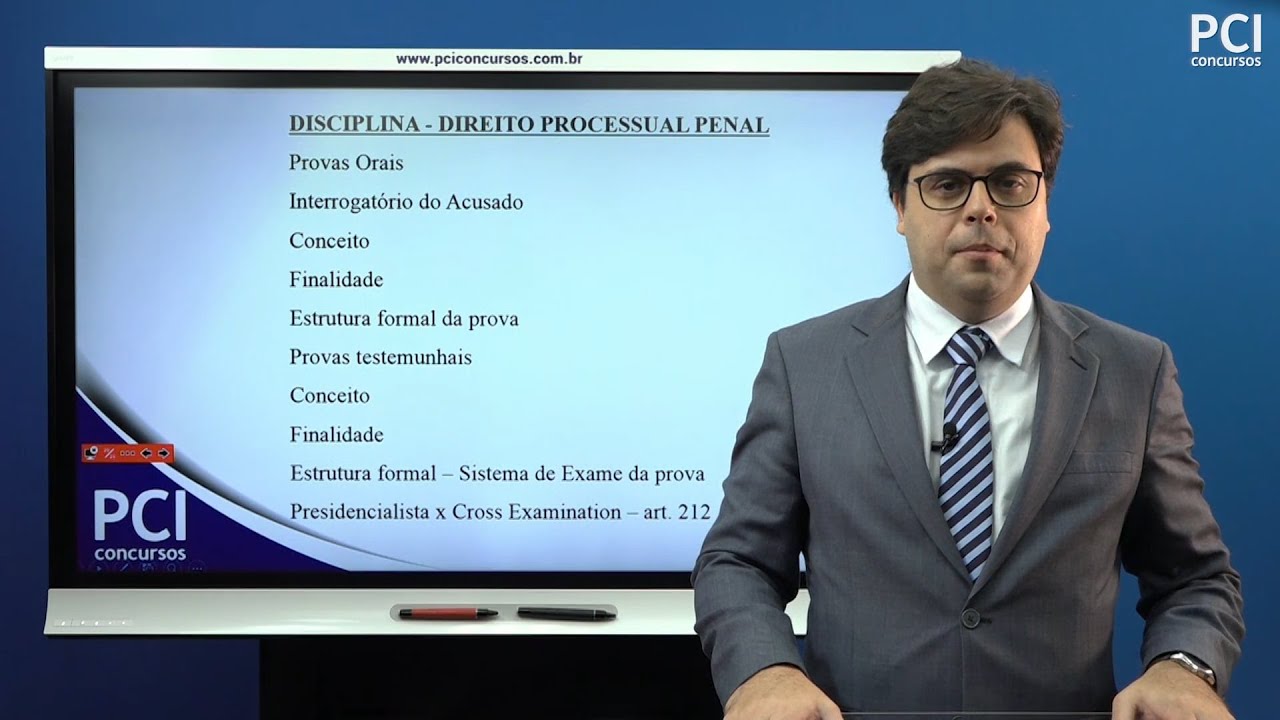 Aula 20 - Provas em Espécie - Provas Orais