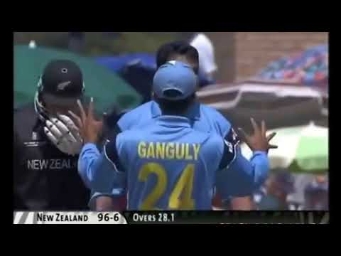 India vs New Zealand cricket World Cup 2003 highlights