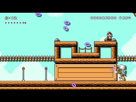 Sneak Attack Ship (Super Mario Maker 2)