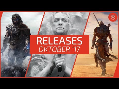 Neue SPIELE im OKTOBER 2017 - RELEASES für PC, PS4, Xbox One, Nintendo Switch │Frisch aufgetischt