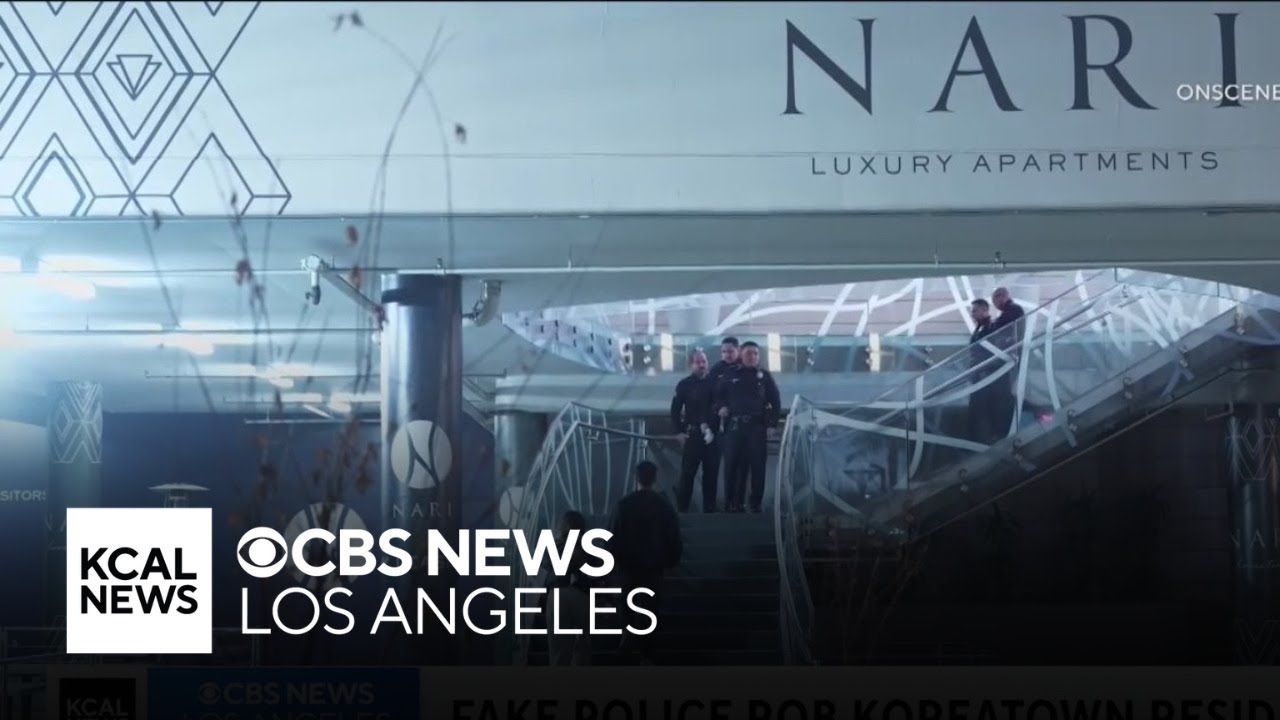 Group of thieves dressed as police rob high-rise apartments in Koreatown