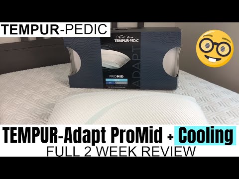 TEMPUR-Adapt Pro Pillow by TEMPUR-PEDIC | ProMid + COOLING | SLEEPING REVIEW