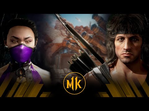 Mortal Kombat 11 - 'Klassic' Mileena Vs Rambo (Very Hard)