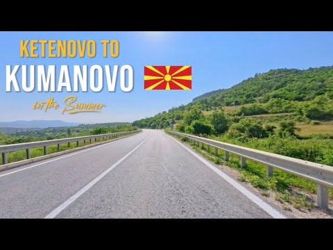 Driving in North Macedonia 🇲🇰 from Ketenovo to Kumanovo in June 2025 | Scenic Road Trip