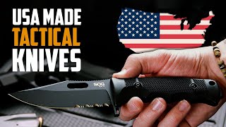 25 USA Made Tactical Military Knives You Can Own