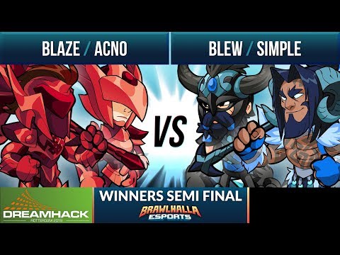 Blew & simpLe vs Acno & Blaze - Winners Semi Final - DreamHack Rotterdam 2v2