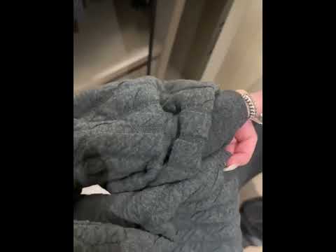 圓領夾絲綿坑條絎棉套裝