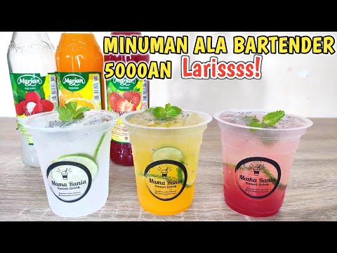 syrup and soda capital | how to make ice mojito/Italian soda or an economical version of mocktails