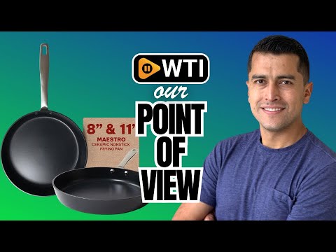 Alva Maestro Non-Toxic Cookware Bundle - Ceramic Nonstick Frying Pan Skillets - WTI product video review