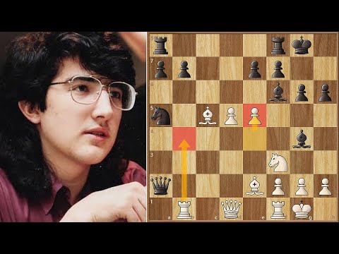 Such Elegance! || Kramnik vs Anand || Dos Hermanas (1996)