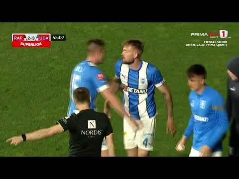 GOOOL! Rapid - CSU Craiova 2-3. Crețu înscrie superb! Oltenii dau lovitura pe contraatac