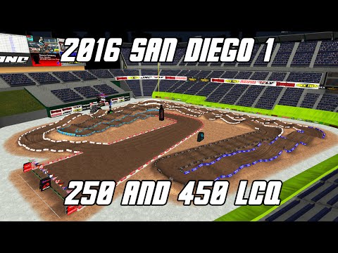 EMF Pro Supercross Rd. 2 San Diego 1 - 250/450 LCQs - Mx Simulator