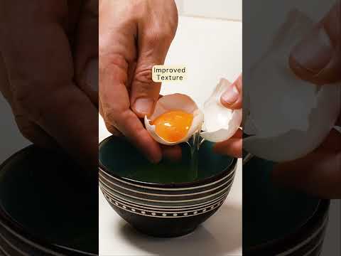 Egg yolks are magical #icecream #asmr #baking #tips #nutrition #natural #eggs #eggyolk