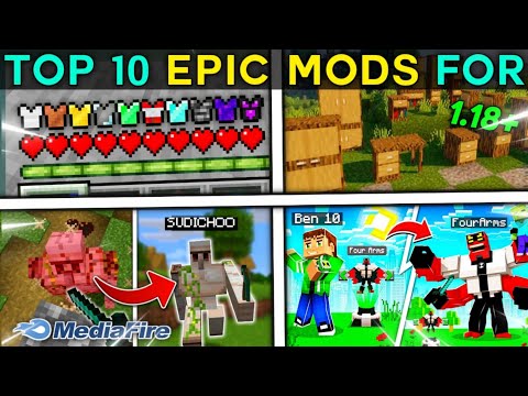 Top 10 epic mods for minecraft pocket edition ! Minecraft Pe Mods | Epic mods for minecraft pe 1.18