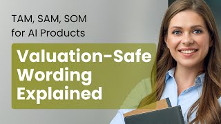 TAM, SAM, SOM for AI Products: Valuation-Safe Wording Explained