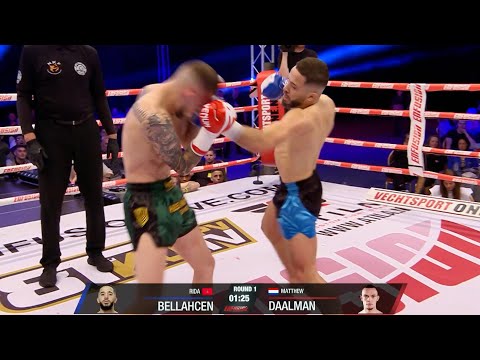 Rida Bellahcen vs Matthew Daalman | FULL TITLE FIGHT | Enfusion 138