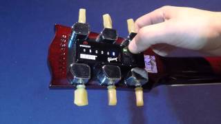 How to Restring a 2015 Gibson Les Paul with the G-Force Tuning System