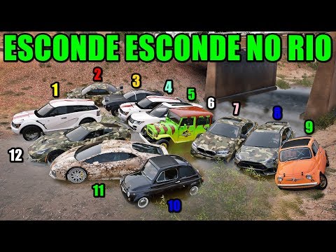 ESCONDE ESCONDE SUBINDO O RIO - FORZA HORIZON 3 - GAMEPLAY - ZOIOOGAMER