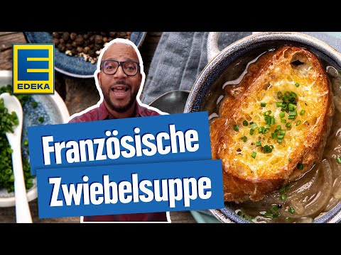Französische Zwiebelsuppe | Deftige Herbstsuppe mit Zwiebeln