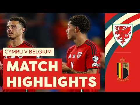 De Bruyne double defeats Cymru | Wales 2-4 Belgium | FIFA World Cup Qualifying highlights 🏴󠁧󠁢󠁷󠁬󠁳󠁿
