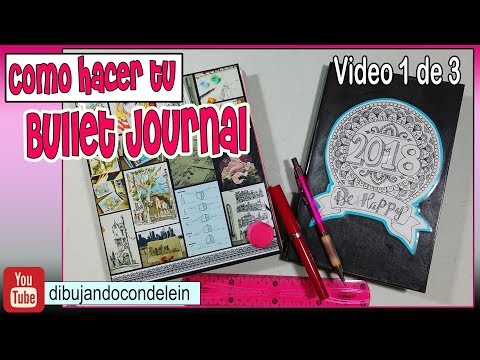 Cómo hacer una libreta para Bullet Journal. Parte 1 de 3. Lista de materiales y cómo preparar las hojas