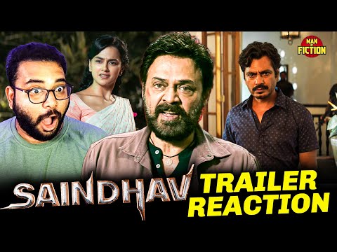 Saindhav Trailer Reaction | Venkatesh Daggubati | Sailesh Kolanu | Niharika Ents | Man of Fiction