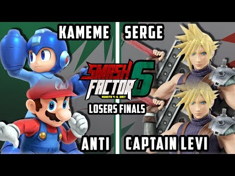 Smash Factor 6 Smash 4 Doubles - IMT | ANTi & DNG | Kameme Vs. Serge & Captain Levi - Smash Wii U LF