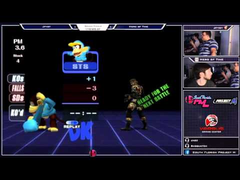 VS PM Weekly 4/24/16 - Grand Finals Pt. 2 - Hero of Time (Snake/Captain Falcon) vs Jfyst (Diddy Kong