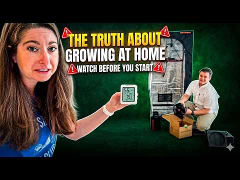 Senior Savvy and Chase from Triangle Seeds setting up a Spider Farmer SF1000 cannabis grow tent kit